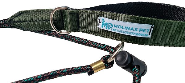 Guia Em Corda 6mm Com Alça Acolchoado