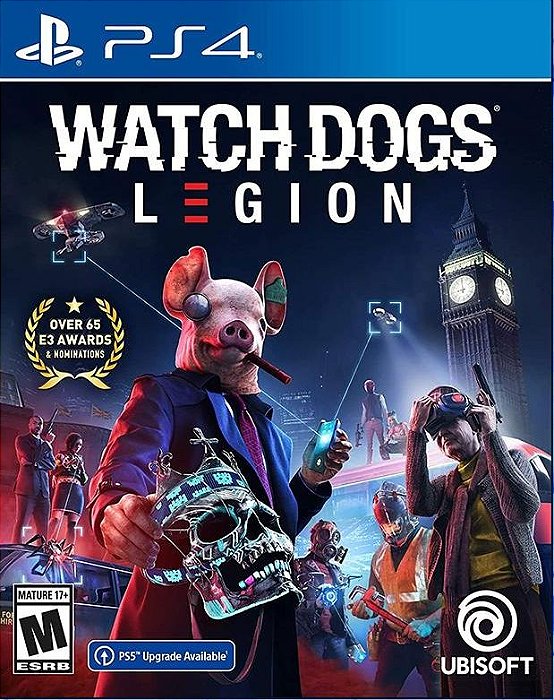 WATCH DOGS LEGION PS4 PSN - MÍDIA DIGITAL