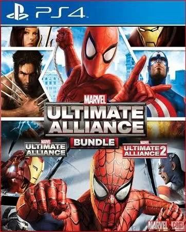 Marvel Ultimate Alliance 1 e 2 Ps4 e Ps5 Psn Mídia Digital - Jota Games