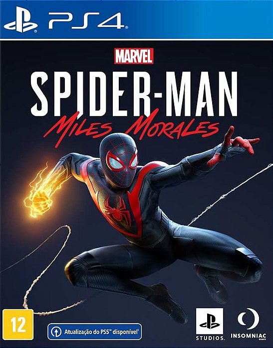 Marvels Spider man Miles Morales Ps4 Psn Mídia Digital