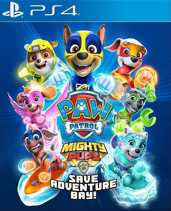 A Patrulha Canina Os Cachorrinhos Poderosos Salvam A Baía Da Aventura Ps4 Psn Mídia Digital