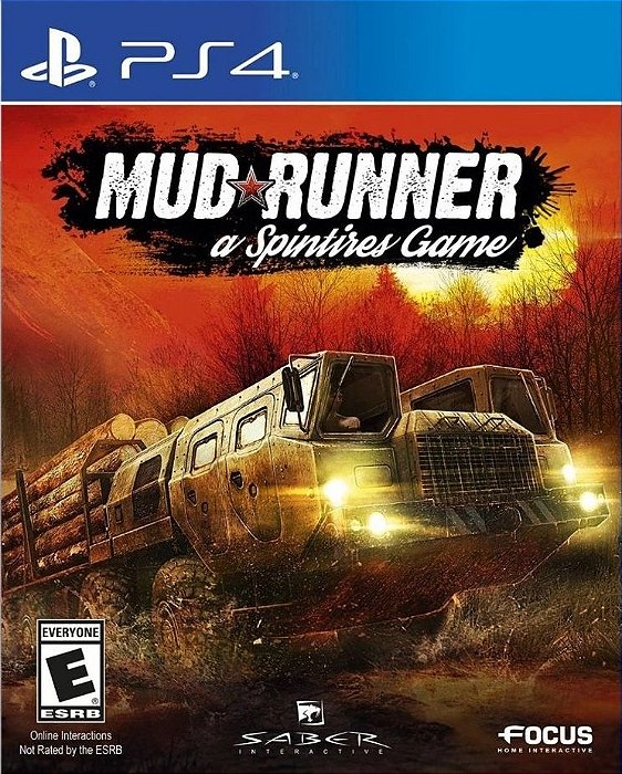 Mudrunner Ps4 e Ps5 Psn Mídia Digital