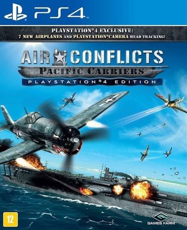 Air Conflicts Pacific Carriers Edition Ps4 e Ps5 Mídia Digital Psn