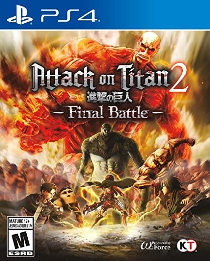 Attack on Titan 2: Final Battle Ps4 e Ps5 Mídia Digital Psn