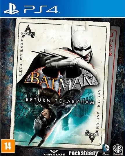 Batman: Return to Arkham PS4 e Ps5 Mídia Digital