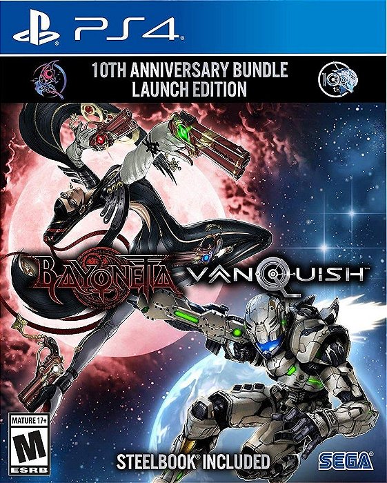 Bayonetta and Vanquish 10th Anniversary Bundle Ps4 e Ps5 Mídia Digital Psn
