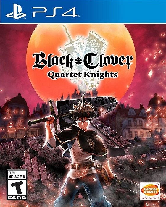 Black Clover Quartet Knights Ps4 e Ps5 Mídia Digital Psn