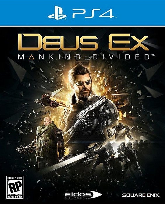 Deus Ex Mankind Divided Ps4 e Ps5 Mídia Digital Psn