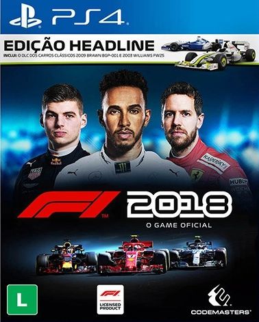 F1 2018 Ps4 e Ps5 Mídia Digital Psn