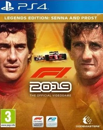 F1 2019 Legends Edition Senna and Prost Ps4 e Ps5 Mídia digital Psn