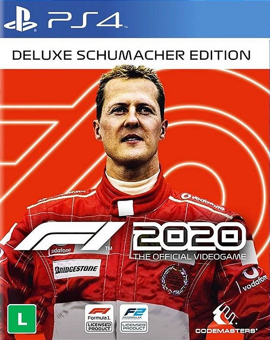 F1 2020 Deluxe Schumacher Edition Ps4 e Ps5 Mídia Digital Psn