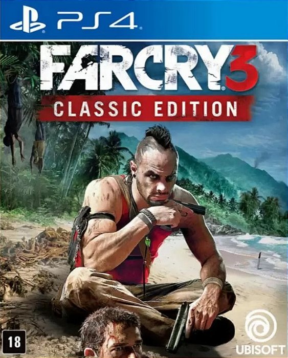 Far Cry 3 Classic Edition Ps4 e Ps5 Mídia Digital Psn