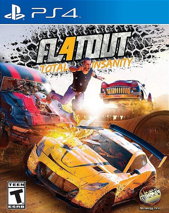 Flatout 4 Total Insanity Ps4 e Ps5 Mídia Digital Psn