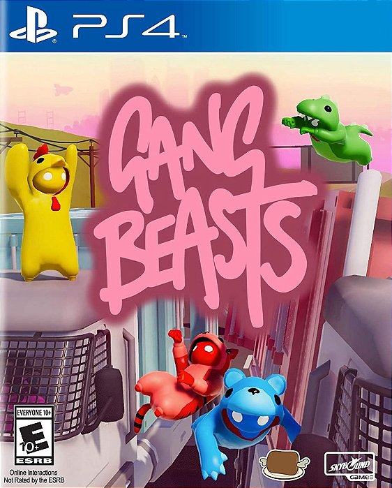 Gang Beasts Ps4 e Ps5 Mídia Digital Psn