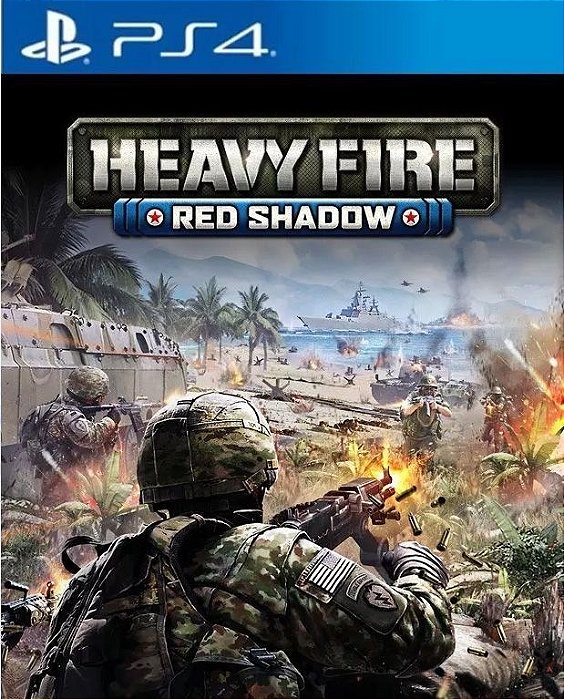 Heavy Fire Red Shadow Ps4 e Ps5 Mídia Digital Psn