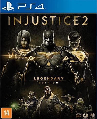 Injustice 2 Legendary Edition Ps4 e Ps5 Mídia Digital Psn