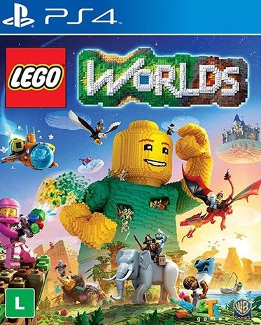 Lego Worlds Ps4 e Ps5 Mídia Digital Psn