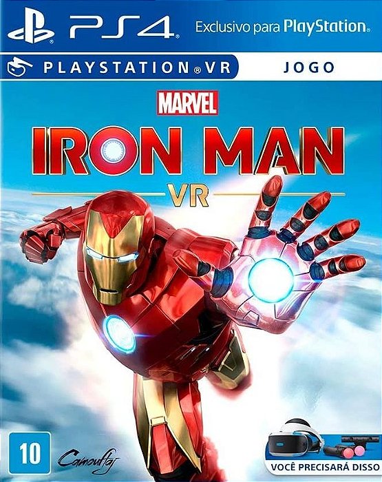 Marvel's Iron Man VR Ps4 e Ps5 Mídia Digital Psn