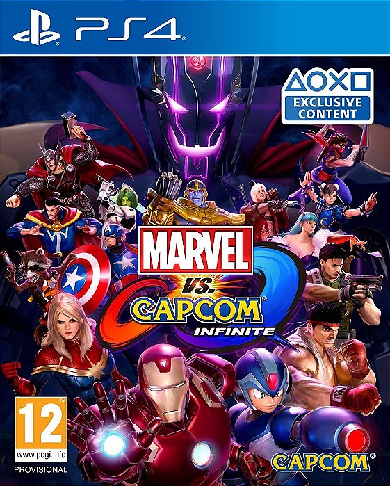 Marvel Vs Capcom Infinite Edition Ps4 e Ps5 Mídia Digital Psn