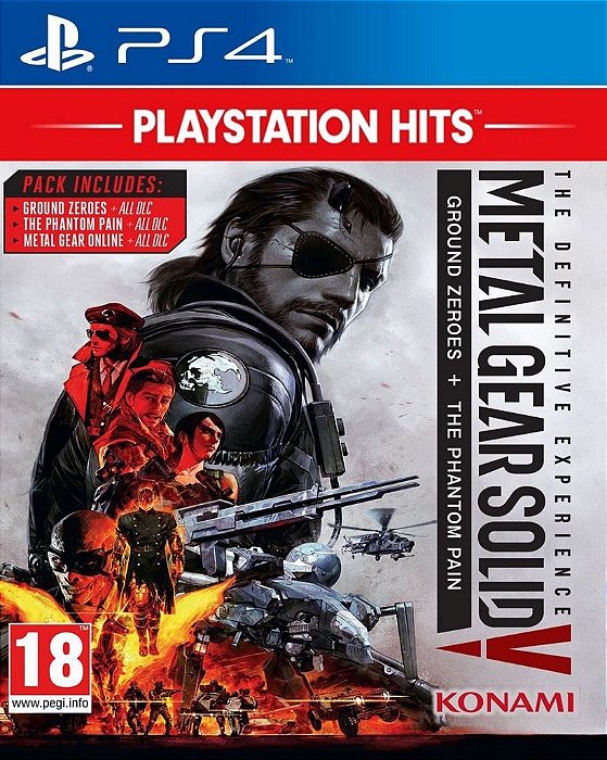Metal Gear Solid V The Definitive Experience Ps4 e Ps5 Mídia Digital Psn