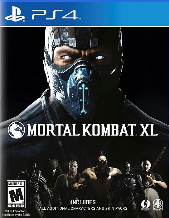 Mortal Kombat XL Ps4 e Ps5 Mídia Digital Psn