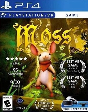 Moss Playstation Vr Ps4 e Ps5 Mídia Digital Psn