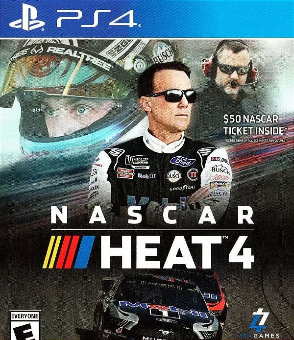 Nascar Heat 4 Ps4 e Ps5 Mídia Digital Psn