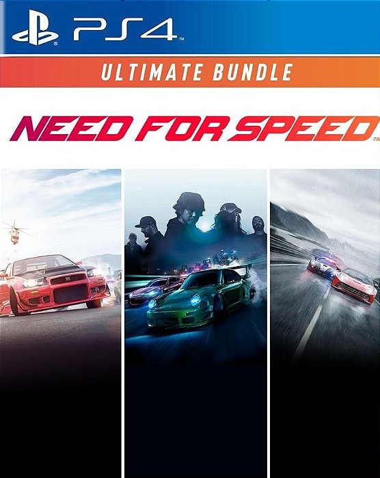 Need for Speed Ultimate Bundle Ps4 e Ps5 Mídia Digital Psn