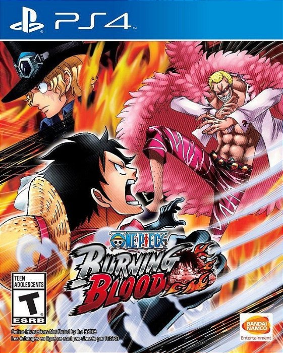 One Piece Burning Blood Ps4 e Ps5 Mídia Digital Psn