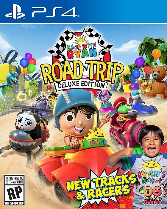 Race With Ryan Road Trip Deluxe Edition Ps4 E Ps5 Mídia Digital Psn