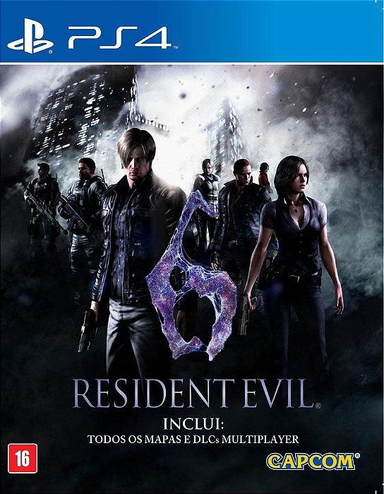 Resident Evil 6 Ps4 e Ps5 Mídia Digital