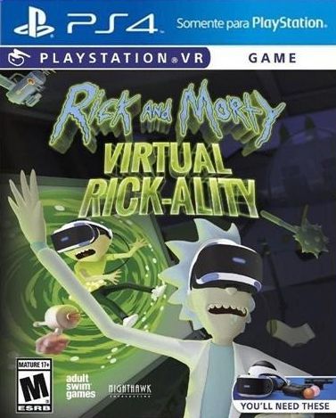 Rick and Morty Virtual Rick-ality Ps4 e Ps5 Mídia Digital Psn