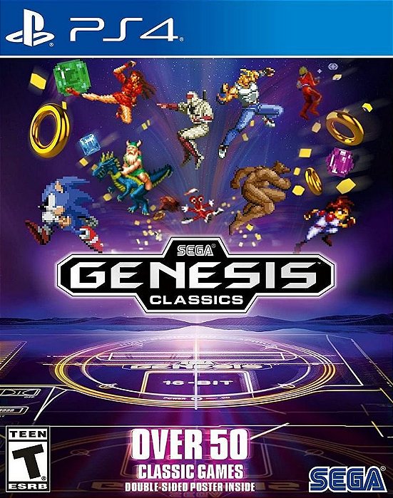 Sega Genesis Classics Ps4 Mídia Digital Psn