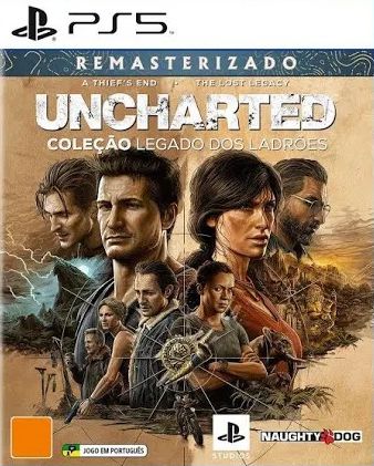 UNCHARTED: Coleção Legado dos Ladrões Ps5 Mídia Digital Psn
