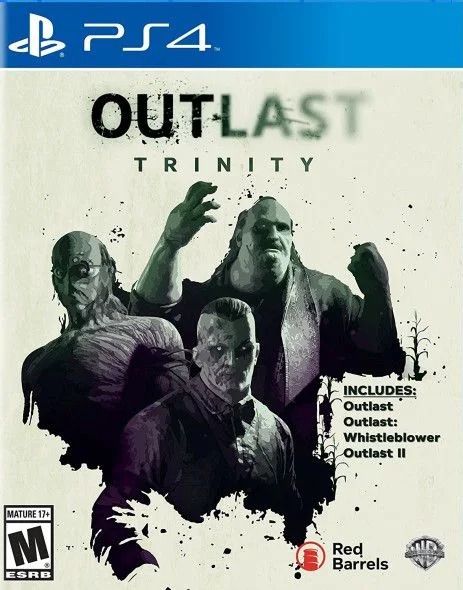Outlast Trinity Ps4 e Ps5 Mídia Digital Psn