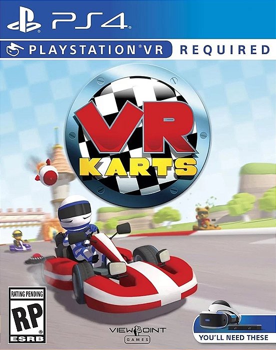 VR Karts Ps Vr Ps4 e Ps5 Psn Mídia Digital