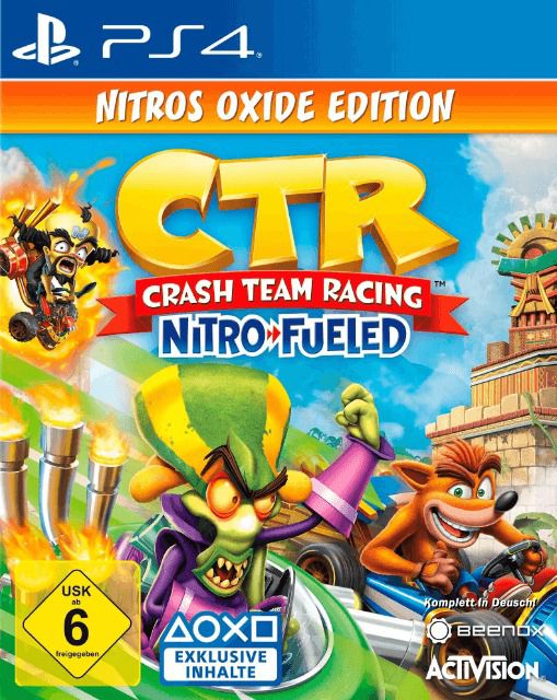 Crash Team Racing Nitro-Fueled - Nitros Oxide Edition Ps4 e Ps5 Psn Mídia Digital