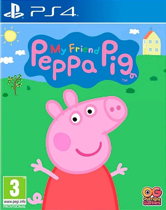 Minha Amiga Peppa Pig Ps4 e Ps5 Psn Mídia Digital