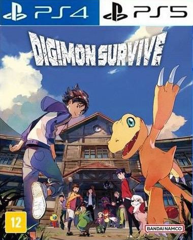 Digimon Survive Ps4 e Ps5 Psn Mídia Digital