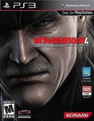 Metal Gear Solid 4: Guns of the Patriots Ps3 Psn Mídia Digital