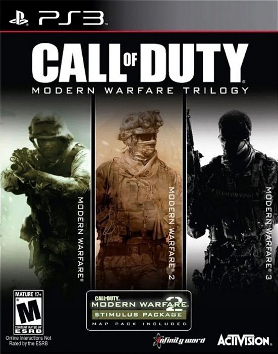 Call of Duty Modern Warfare Trilogy PS3 Mídia Digital Psn