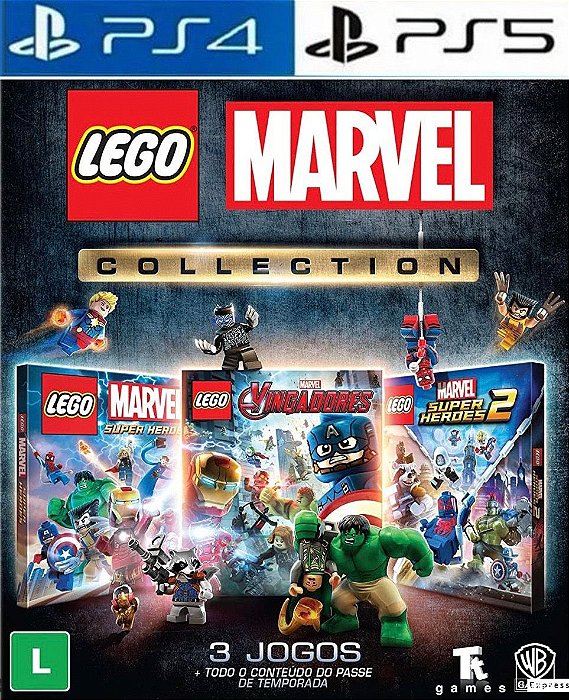 Coleção LEGO Marvel Ps4 e Ps5 Mídia Digital Psn