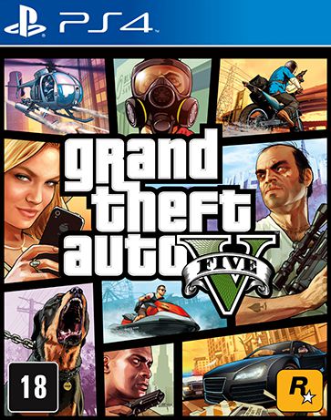 GTA V 5 LEG. PORTUGUÊS PS4 E PS5 MÍDIA DIGITAL