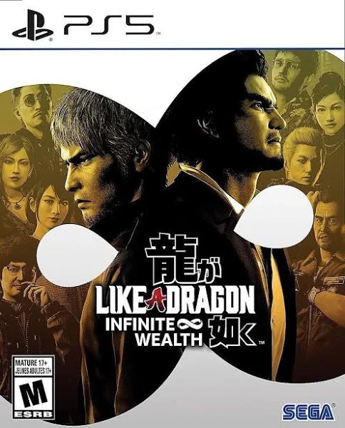 Like a Dragon Infinite Wealth Ps5 Mídia Digital Psn