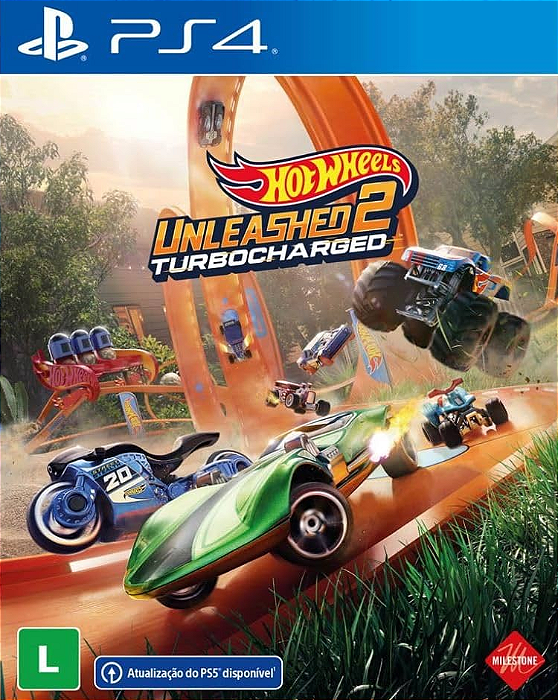 Hot Wheels Unleashed 2 Turbocharged Ps4 Mídia Digital Psn