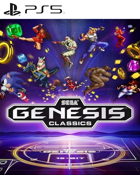 Sega Genesis Classics Ps5 Mídia Digital Psn