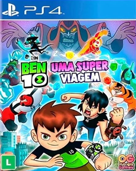 Ben 10 Uma super viagem Ps4 e Ps5 Mídia Digital Psn
