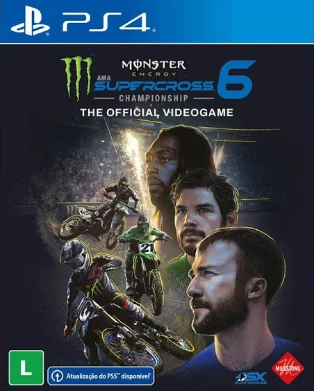 Monster Energy Supercross - The Official Videogame 6 Ps4 Mídia Digital Psn