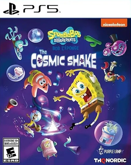 Bob Esponja The Cosmic Shake Ps5 Mídia Digital Psn