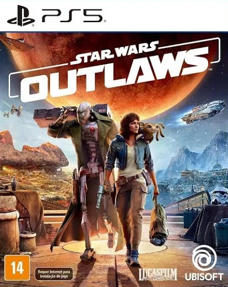 Star Wars Outlaws Ps5 Mídia Digital Psn